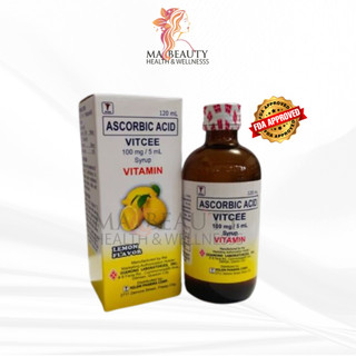 ASCORBIC ACID VITCEE SYRUP 120ML | Shopee Philippines