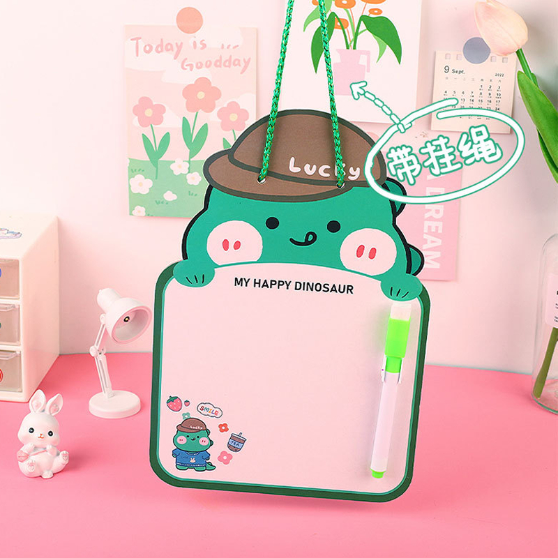 Drawing Message Board With lanyard Cartoon Erasable Drawing Board ...