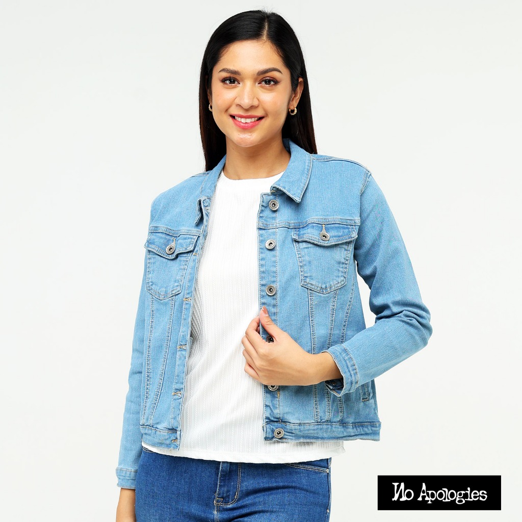 Jean jacket with no sleeves clearance