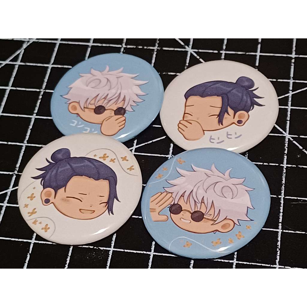 Jujutsu Kaisen - Button Pins 1.25