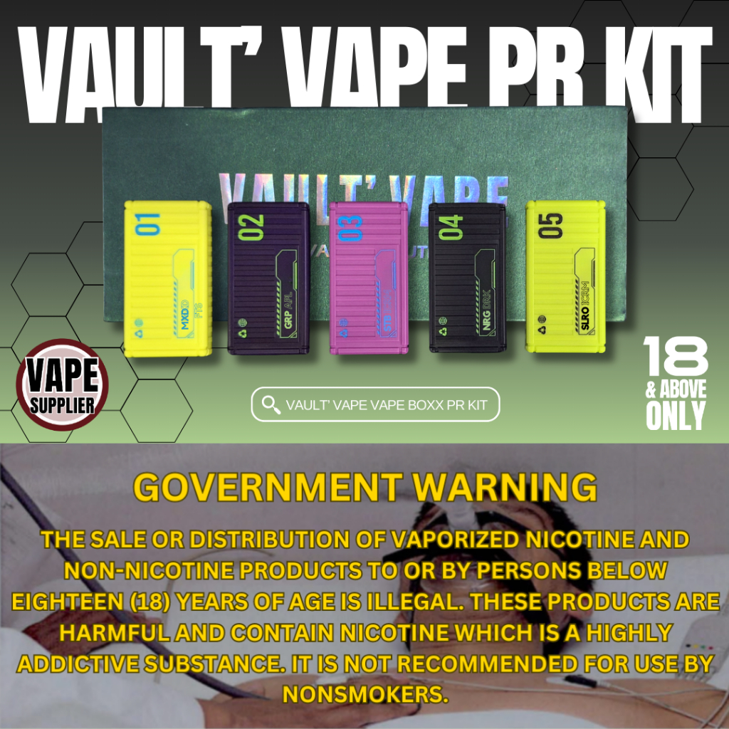 Vault' Vape Vape Boxx 12000 Puff PR Kit | Shopee Philippines