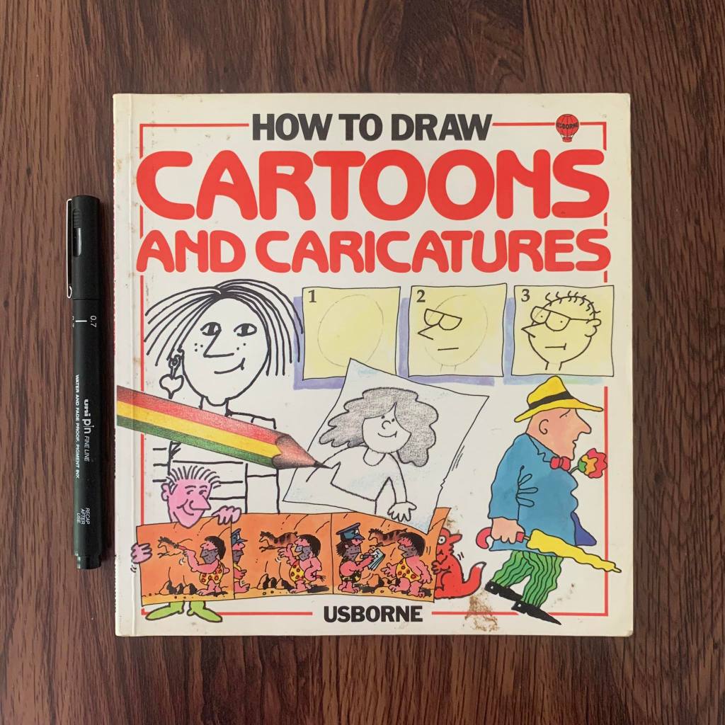 Usborne How To Draw Cartoons And Caricatures UK Preloved/Secondhand