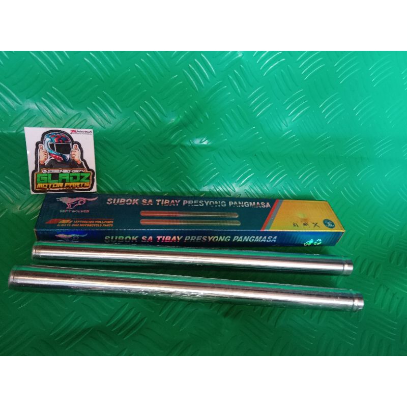FRONT FORK INNER TUBE SEPTWOLVES (MIO,WAVE,SMASH,RAIDER,XRM) Shopee