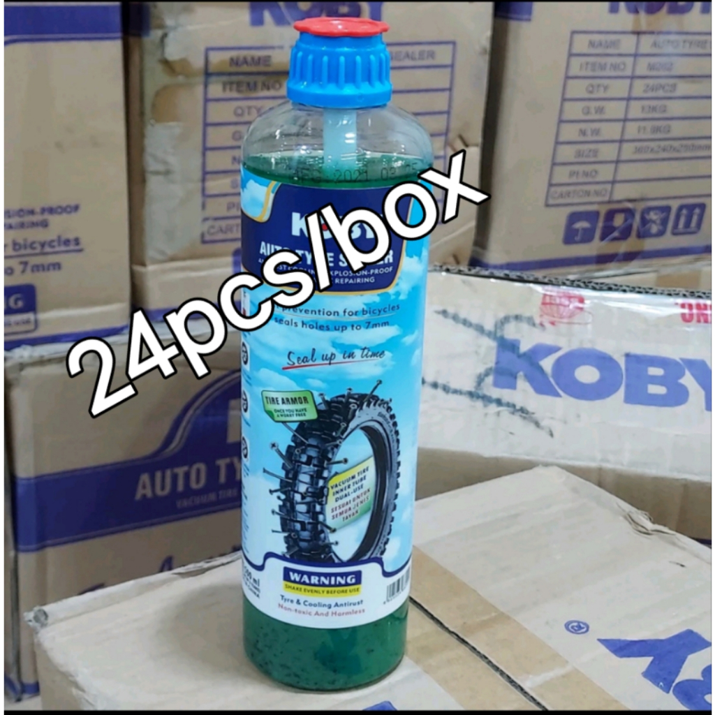 COD KOBY TIRE SEALANT 500ML 24PCS PER BOX (WHOLESALE) | Shopee Philippines