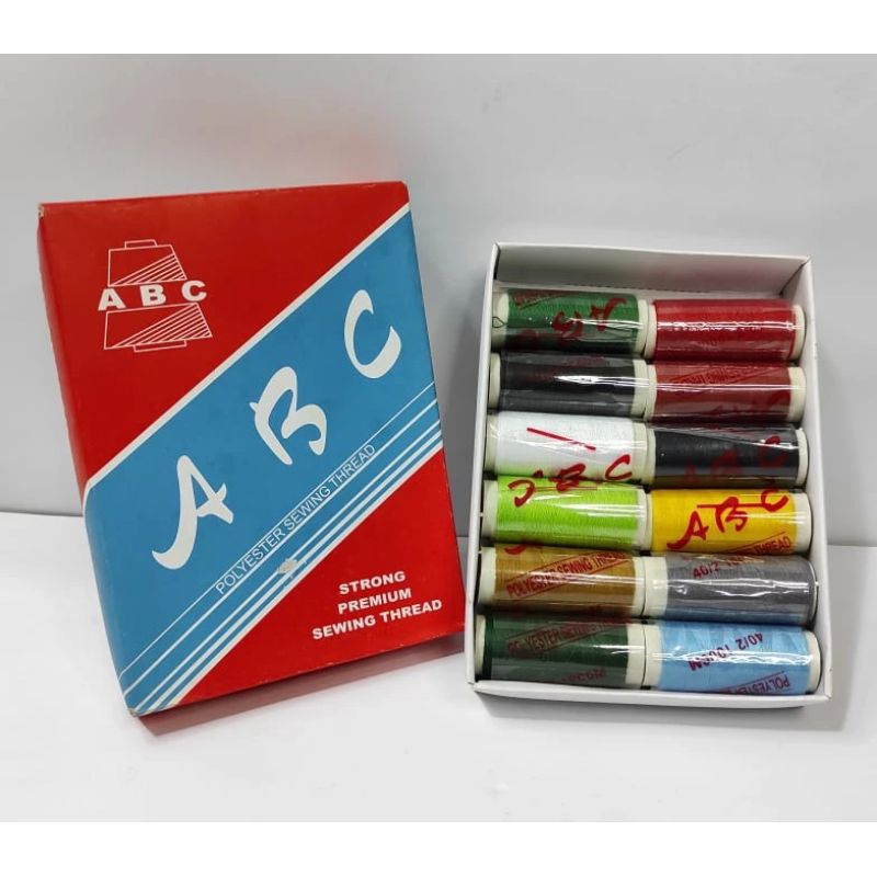 ABC Thread Assorted Color | Shopee Philippines