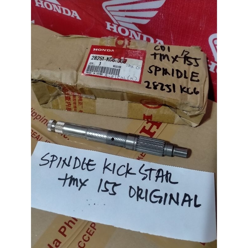 Spindle Kick Starter TMX 155 Original Genuine (28251-KC6-000) | Shopee ...