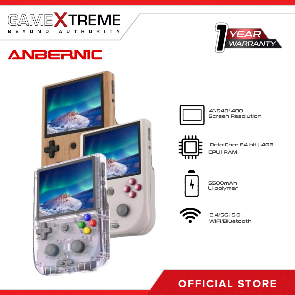 Anbernic RG405V Android 12 Retro Handhled Gaming Console w/3.1k+ Games in  128GB GameCard | Shopee Philippines