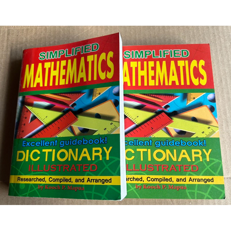 Mathematics Dictionary (480 pages) | Shopee Philippines