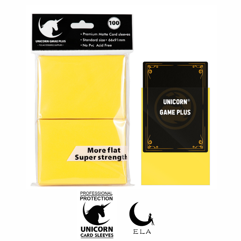 UNICORN] 100pcs Premium Matte Card Sleeves (66x91mm). For Magic: The  Gathering,Pokemon,TCG | Shopee Philippines