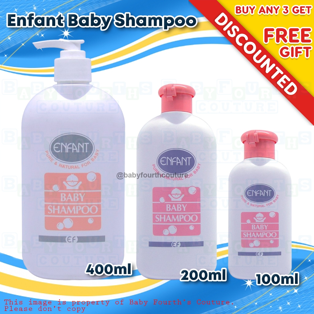 COD Enfant Pure and Natural Baby Shampoo | Shopee Philippines