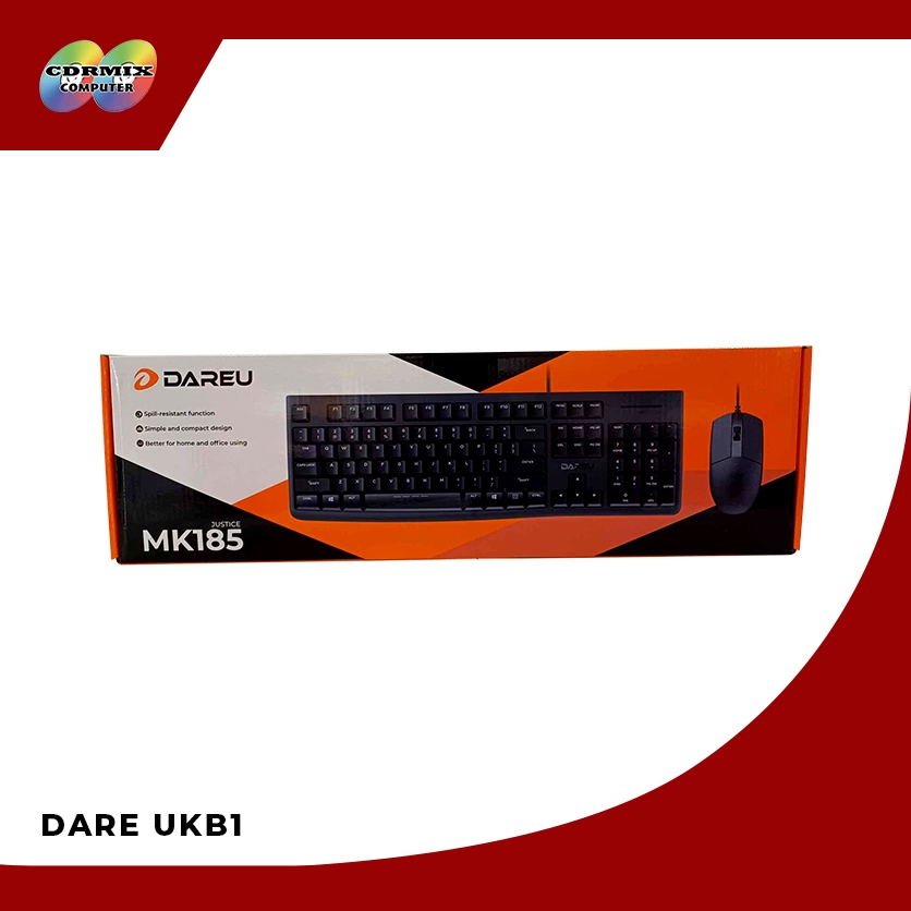 KEYBOARD & MOUSE MK 185 DAREU COMBO | Shopee Philippines