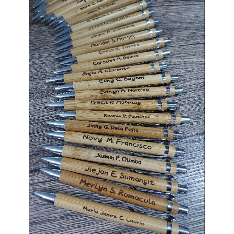 Personalized Engraved pen bulk orders 200pcs | Shopee Philippines