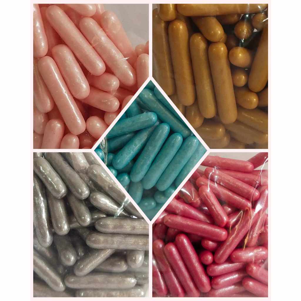 Edible Sprinkles Metallic Rod 50g & 200g | Shopee Philippines