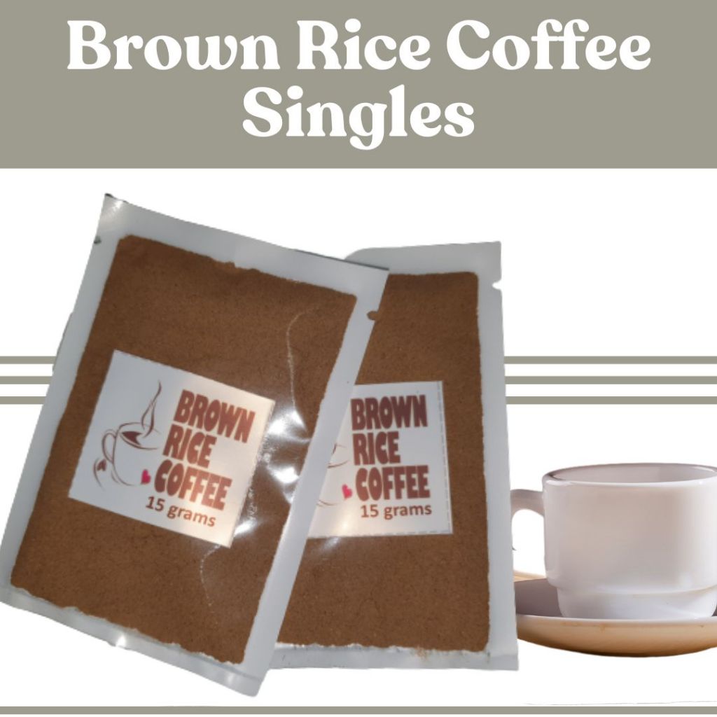 3Brews Brown Rice Coffee 12g Per Pack Health Benefits Without Caffeine ...