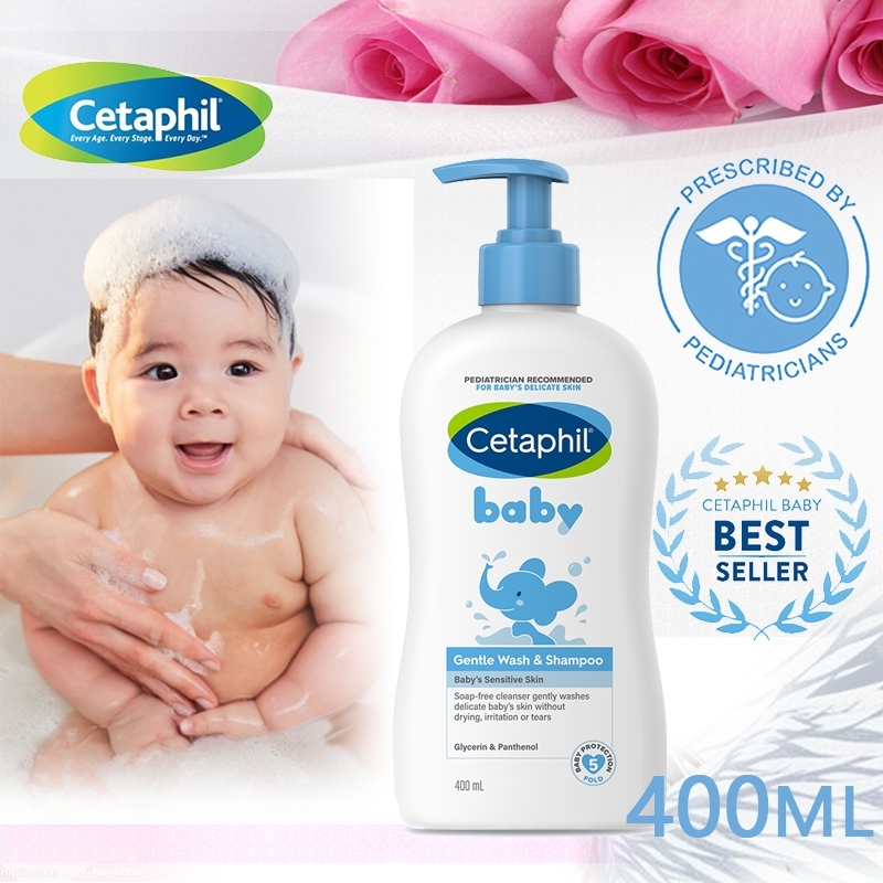 new Cetaphil baby mild shampoo and bath are suitable for use on ...