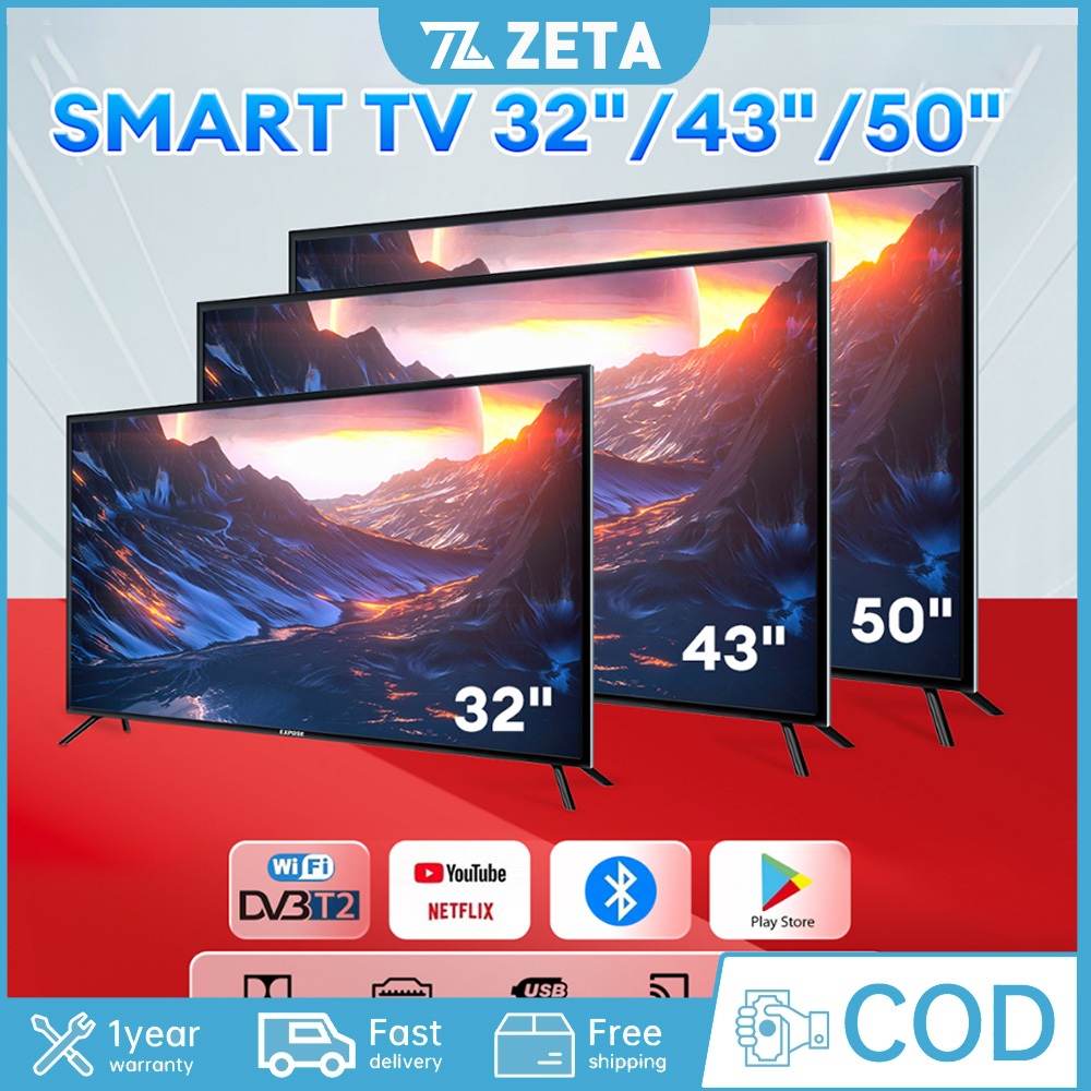 Expose Smart Android TV 32 inch Smart TV 43 inch LED Television 32/43