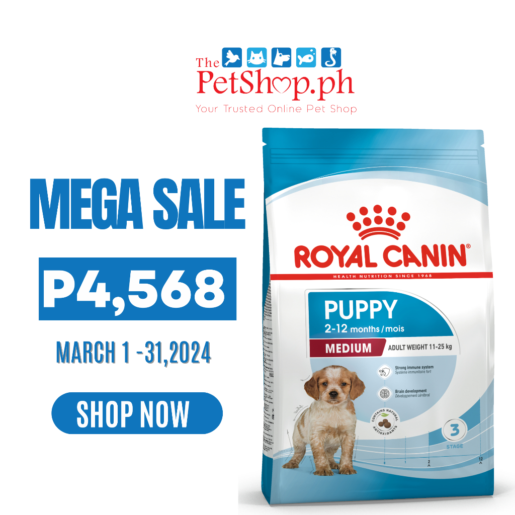 Royal canin medium puppy 15kg store best price