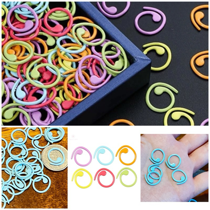 Metal Split Ring Stitch Markers (10pcs) Shopee Philippines