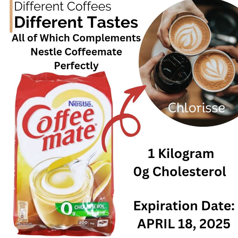 Original Flavor CoffeeMate Coffee Creamer Zero Cholesterol (1 Kilo