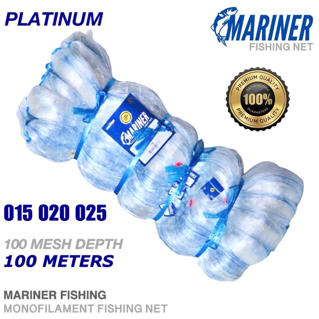 100Mtrs  MARINER Fishing Net 100 Mesh Fishing Mononet