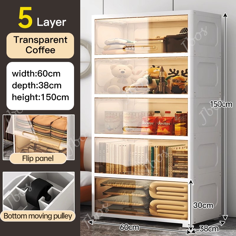 Jbos locker chest Plastic Durabox kitchen bathroom storage Movable with ...