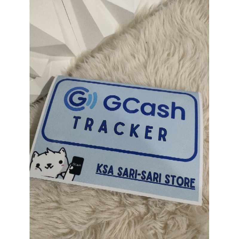 Gcash Tracker Booklet Shopee Philippines 8515