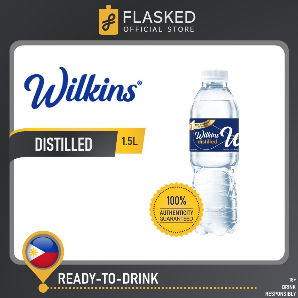 Wilkins Distilled Drinking Water 1.5L | Shopee Philippines