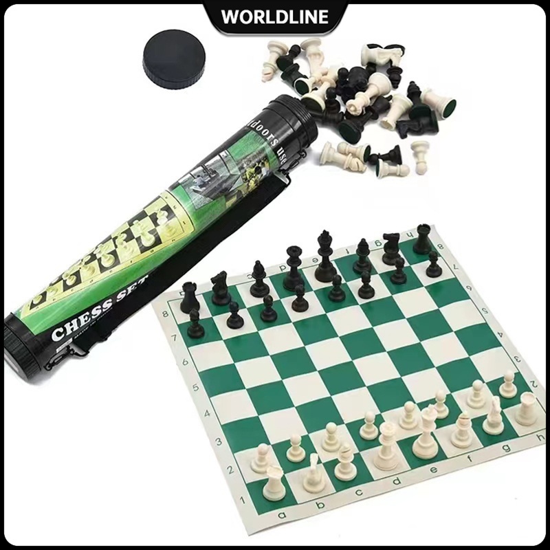 50x50cm International Chess Set Foldable Chess Board Tournament Chess ...
