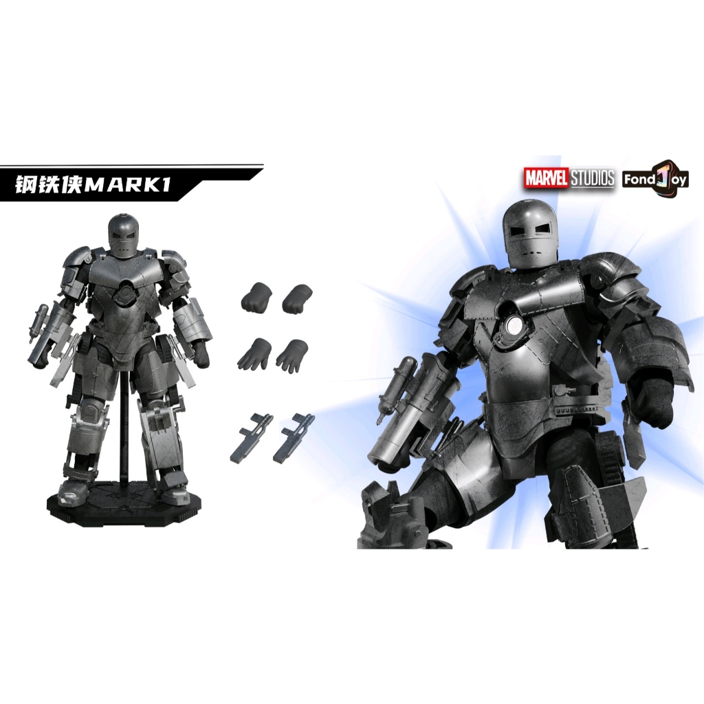 [preorder Deposit] Fondjoy Infinity Saga 1 12 Ironman 1-7 Model Kits 