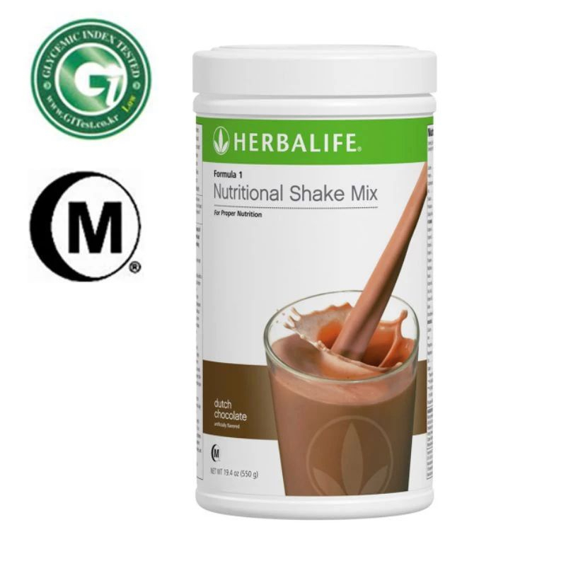 Authentic HerbaLife F1 Canister Shake Healthy Meal Replacement Weight