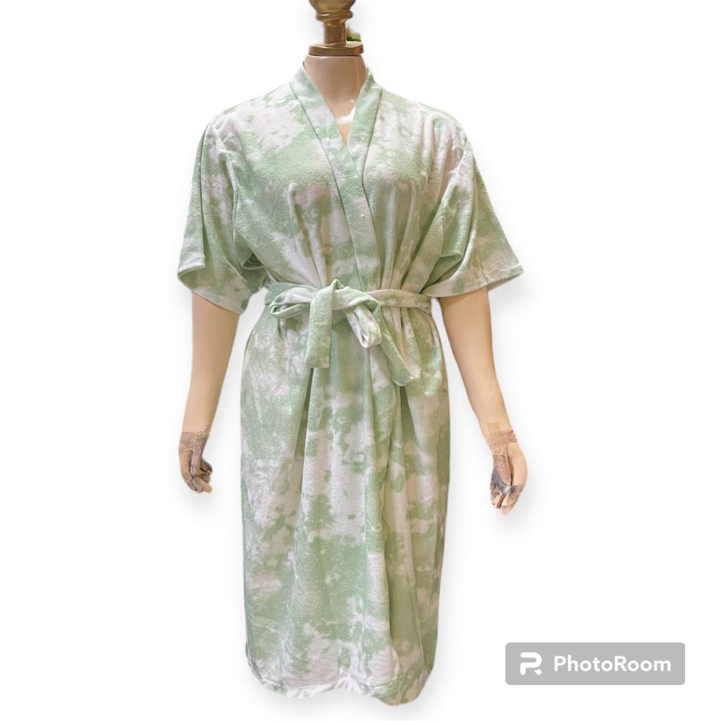 BATH ROBE COTTON TOWEL ABSORBENT UNISEX PLUS SIZE FOR MEN AND WOMEN