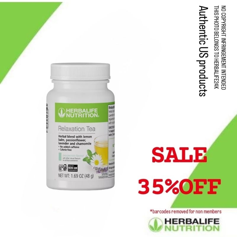 Herbalife Relaxation Tea (peppermint) Shopee Philippines