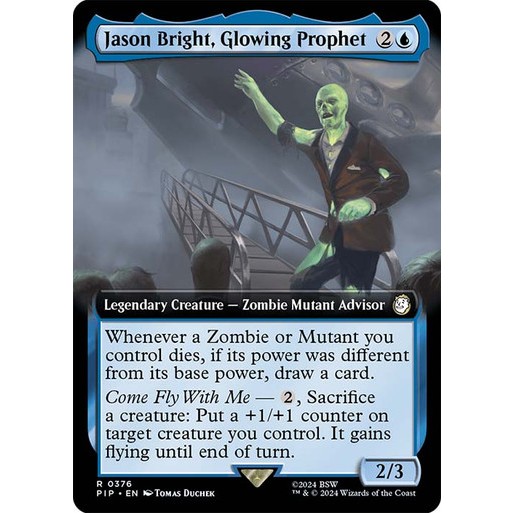 Magic the Gathering | Jason Bright, Glowing Prophet | Shopee Philippines