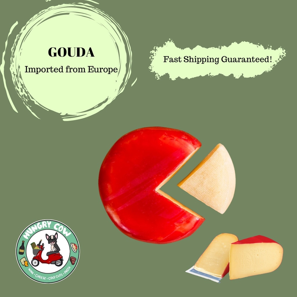 Gouda Cheese (+/-) 60g, 125g, 250g - Imported fr Europe | Shopee ...