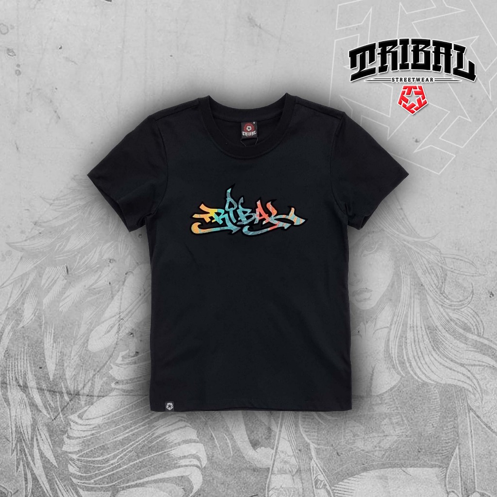 Tribal T-Shirt Donna In Cotone Elasticizzato – Rosa Scuro – Vestibilità Comoda, Taglie S-XL, Stampe Di Qualità