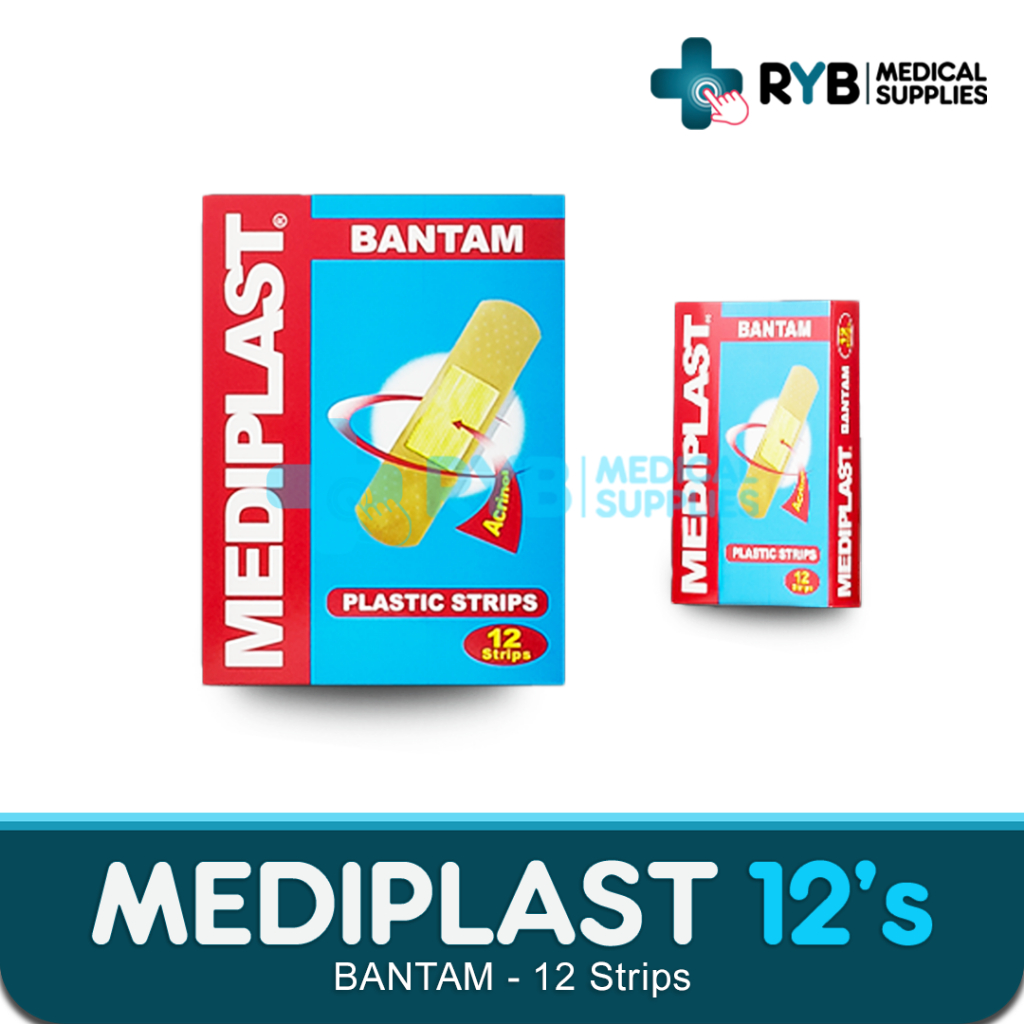 Mediplast Bantam Original Band Aid 12 pcs Shopee Philippines
