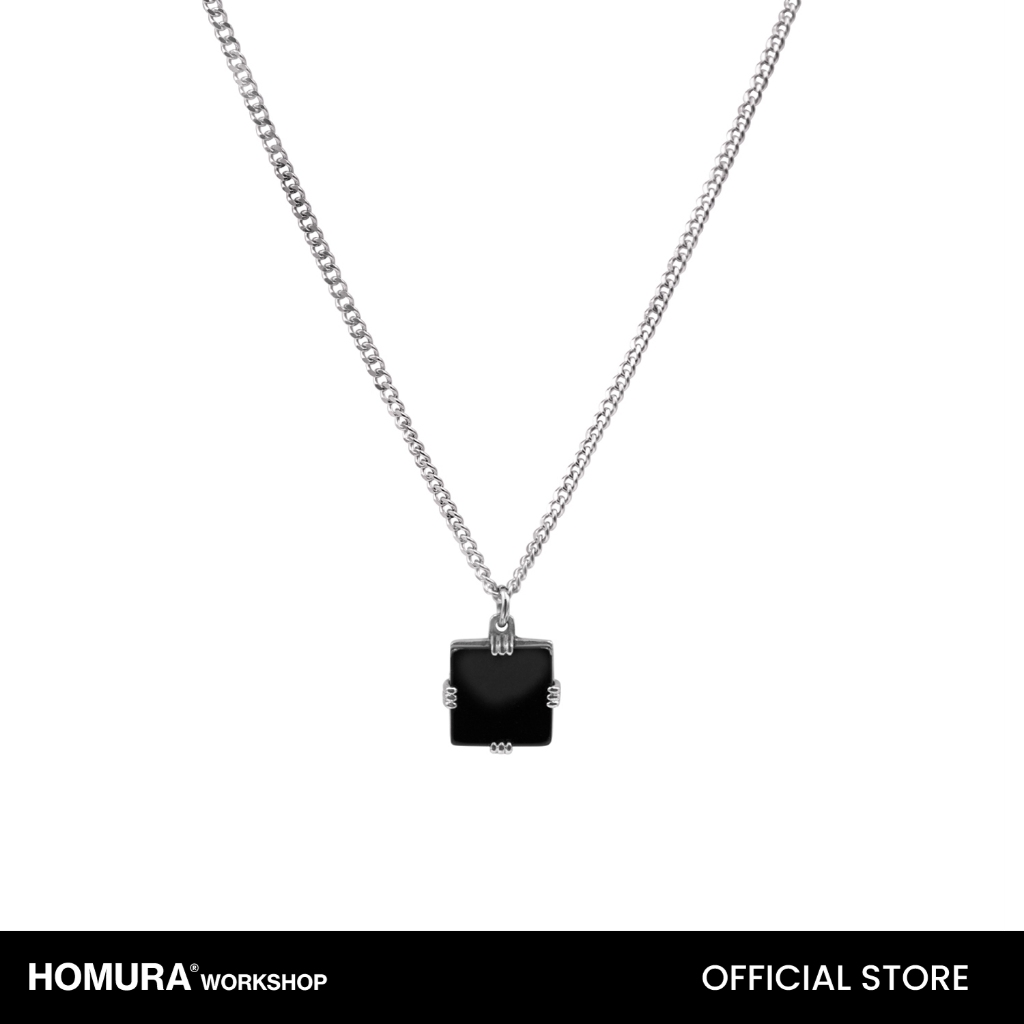 Homura Design - Lineage Black Obsidian Necklace | Shopee Philippines