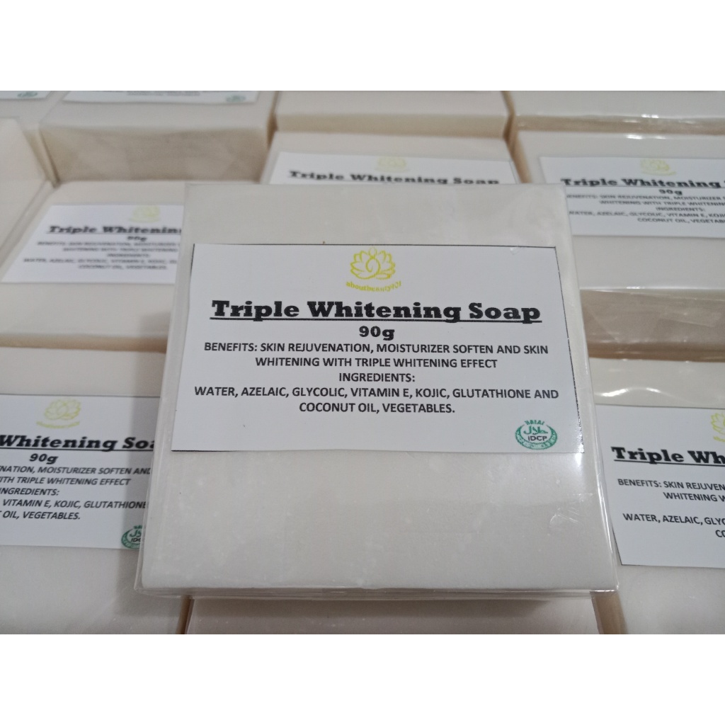 Triple Whitening Soap | Shopee Philippines