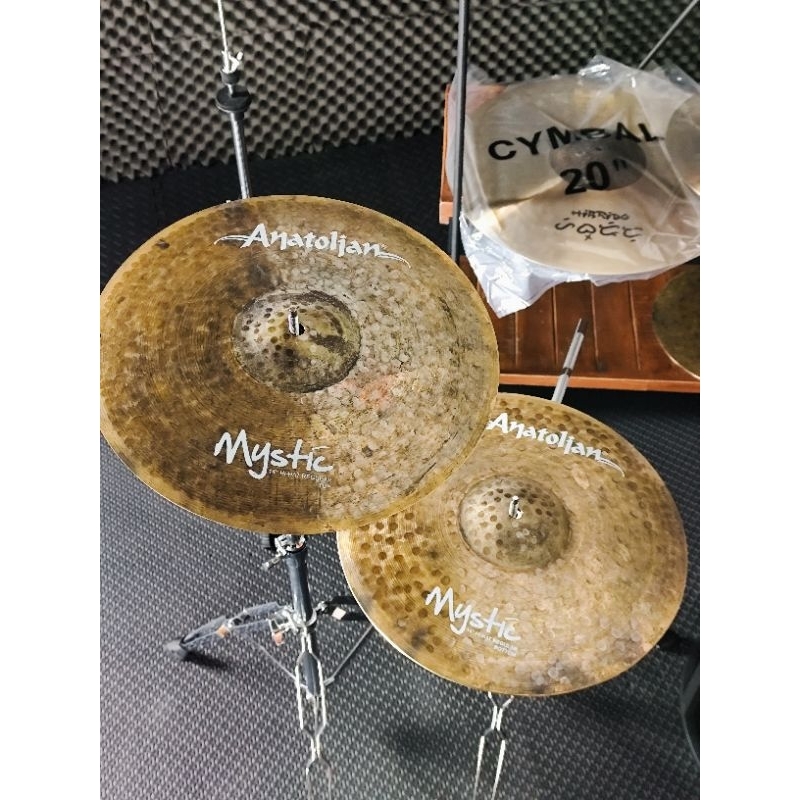 Hihat Cymbal Anatolian Cymbals Mystic Series 14inch Shopee Philippines