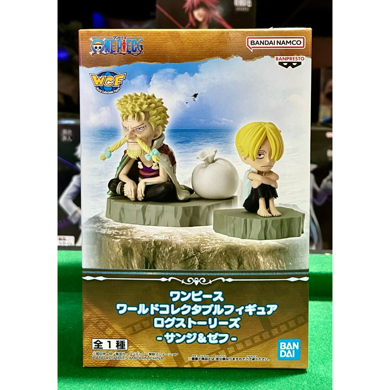 Banpresto One Piece Action Figure – Sanji & Zeff World Collectable Log Stories, 6 Cm, PVC, Multicolore, BP88900P - 3