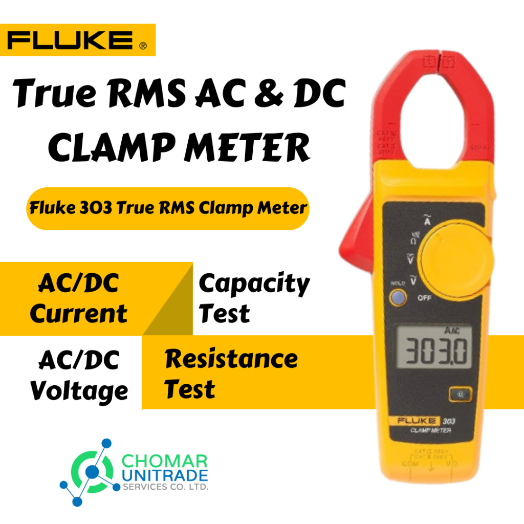 Fluke 303 600 A Clamp Meter | Shopee Philippines