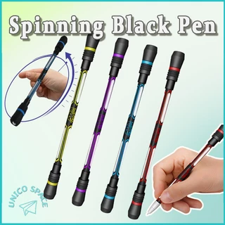 Novelty Rotating Gaming Pen Spinning Pen Random Flash Rotating Gaming Gel  Pens Student Intelligence Release Pressure Gift 1pc