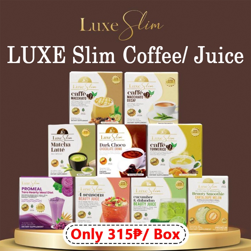 Luxe Slim Juice / Coffee(Dalandan, 4 Seasons, Macchiato, Turmerico ...