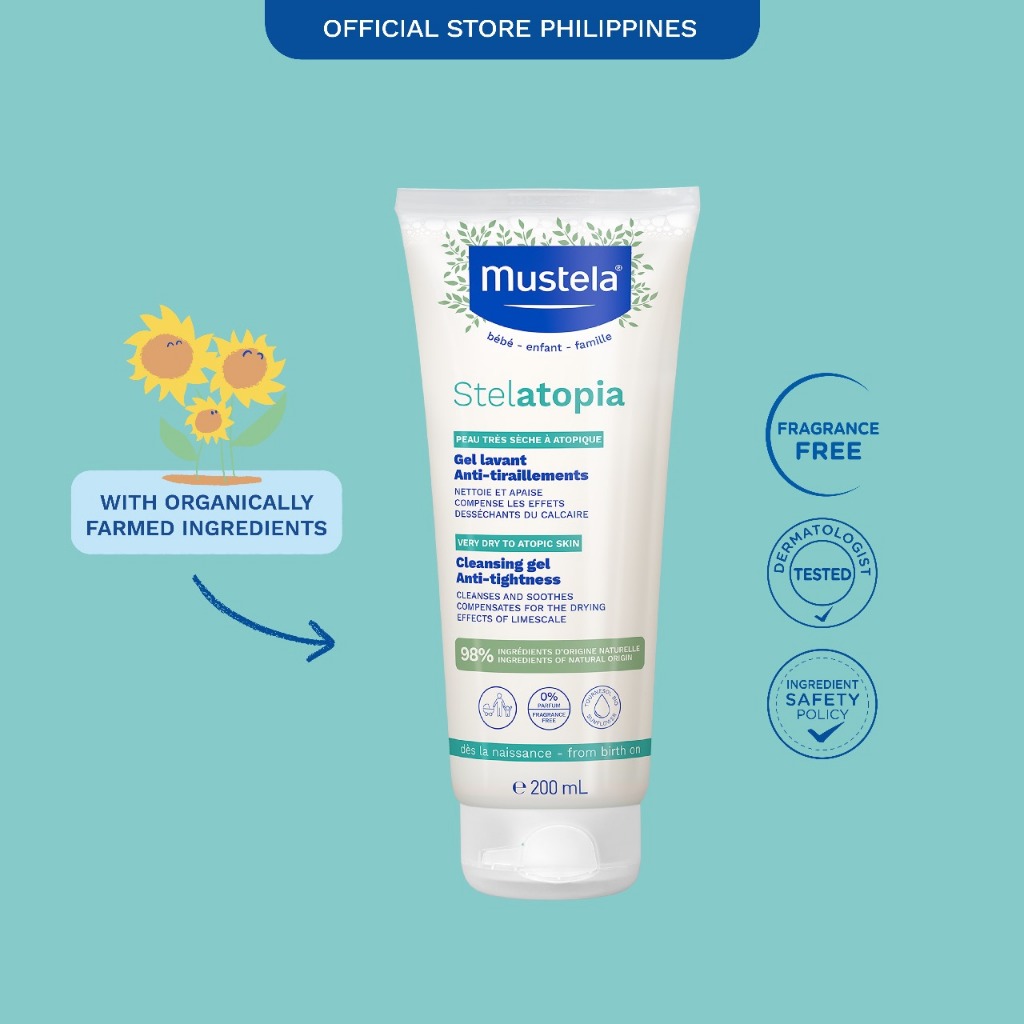 Mustela Stelatopia Cleansing Gel Ml V Shopee Philippines