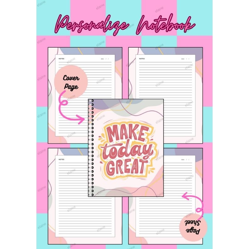 Personalized Notebook | Shopee Philippines