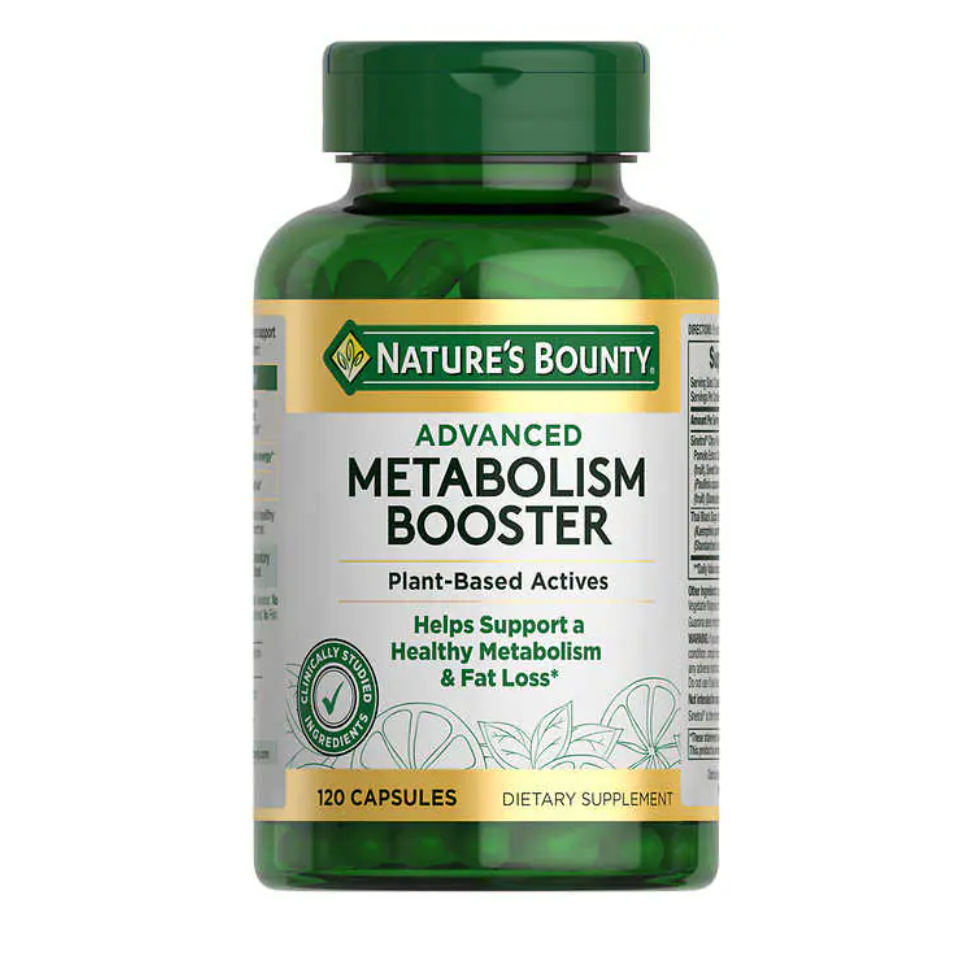 Nature s Bounty Advanced Metabolism Booster 120 Capsules Shopee