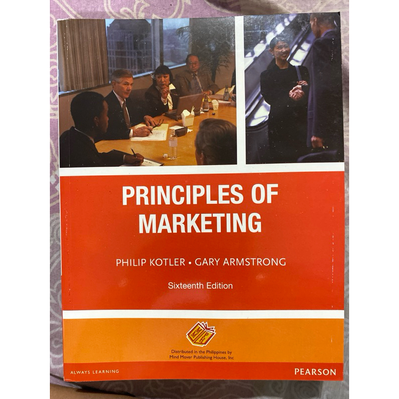 Principles Of Marketing By Philip Kotler Sixteenth Edition | Shopee ...