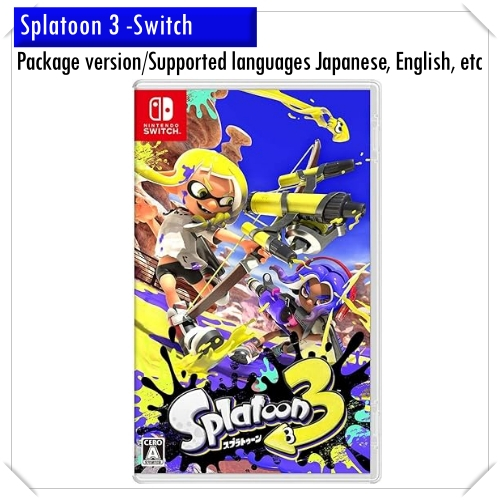 splatoon 3 supported languages
