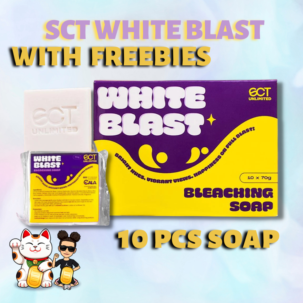 SCT Unlimited White Blast Soap 10 Bars | Shopee Philippines