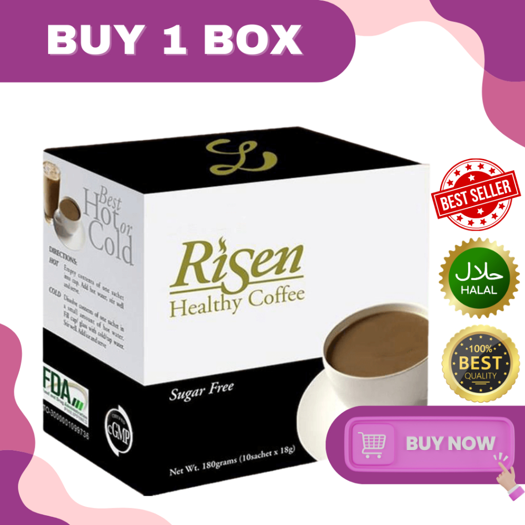 10 Sachets Risen Coffee 1 Box Shopee Philippines 3112